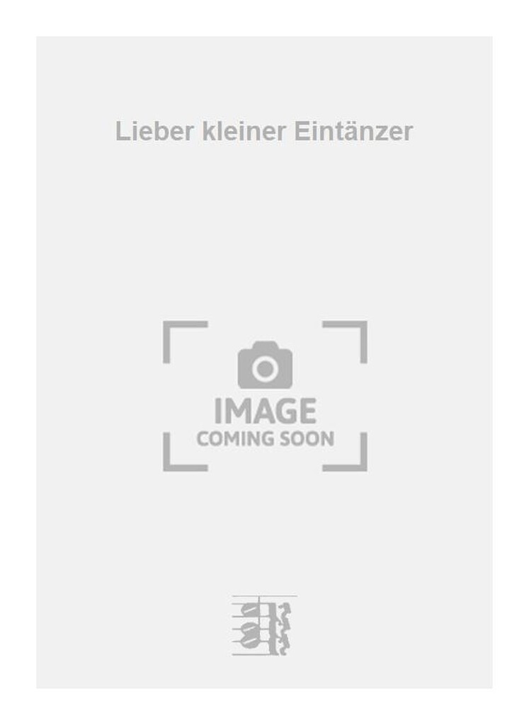 Lieber kleiner Eintänzer